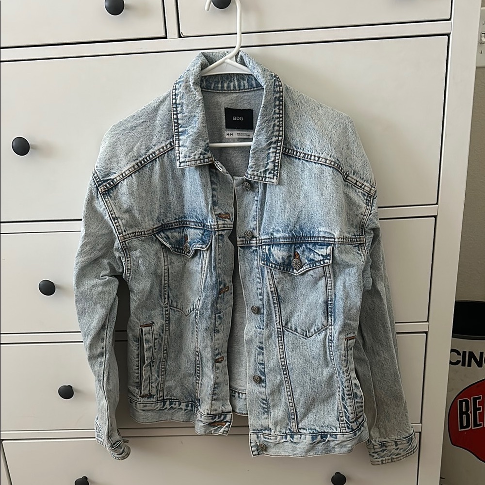 UO BDG Acid Wash Oversized Jean Jacket